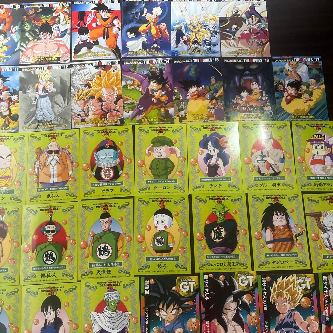 ドラゴンボールDVD ポイントナンバーカード