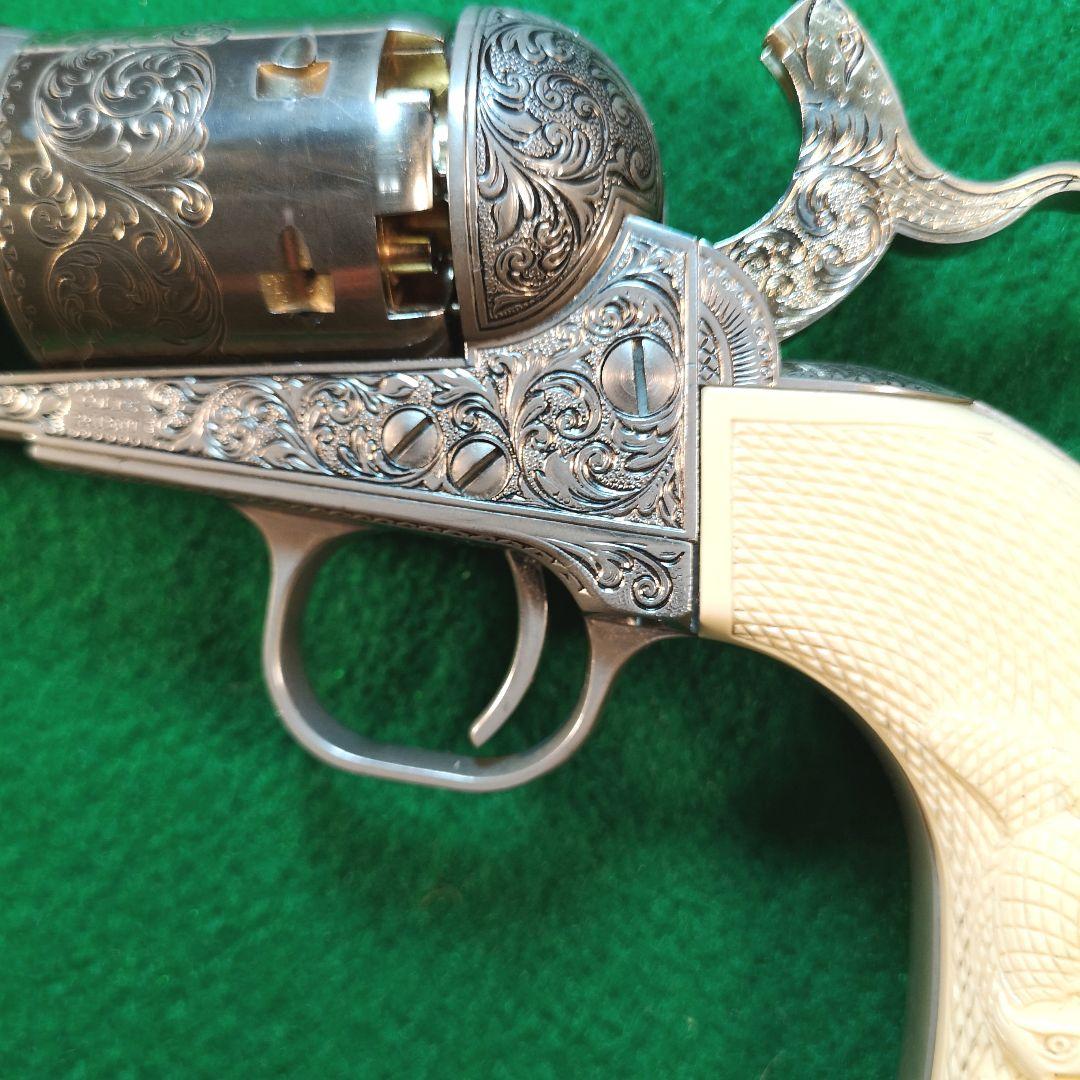 フランクリンミント カスタ—将軍の コルト 1861ネ—ビ— ABS製モデルガン