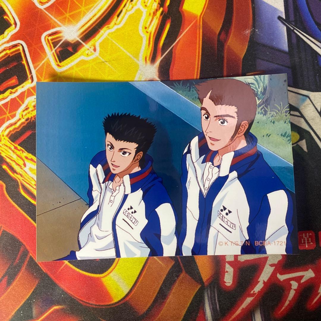 テニスの王子様 非売品 ブロマイド スナップ写真 青学 河村 桃城