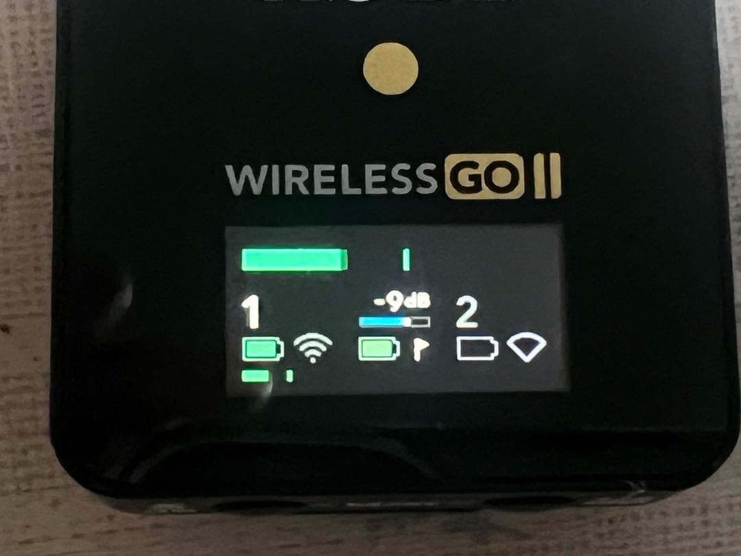 RODE WIRELESS GO II ★動作品（証拠ビデオあり）
