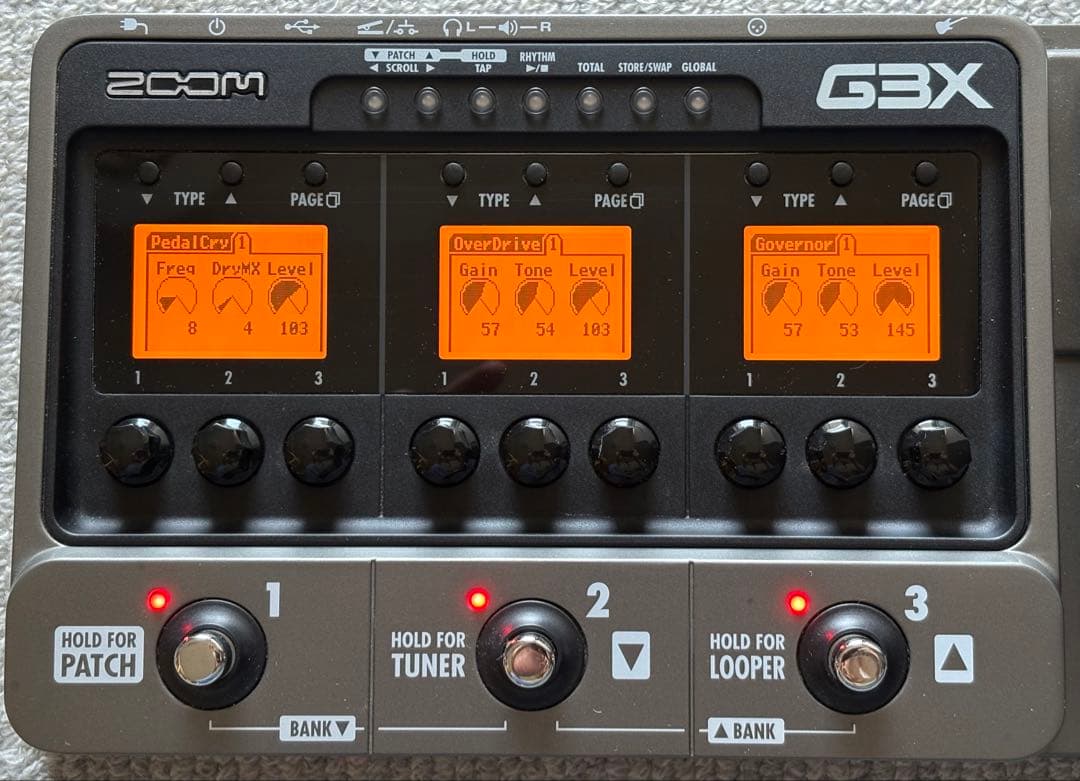 ZOOM G3X ギターエフェクタ
