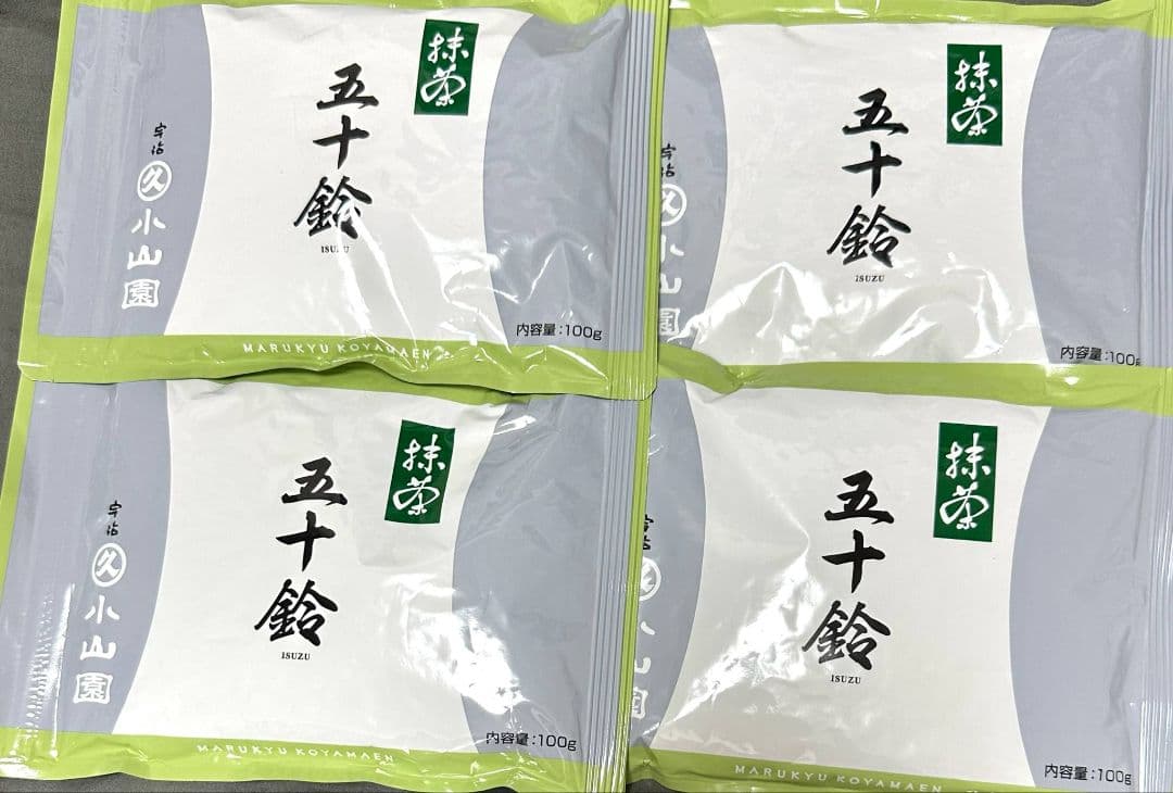 丸久小山園 抹茶五十鈴 100gx4セット 丸久小山園 抹茶 五十鈴 いすず