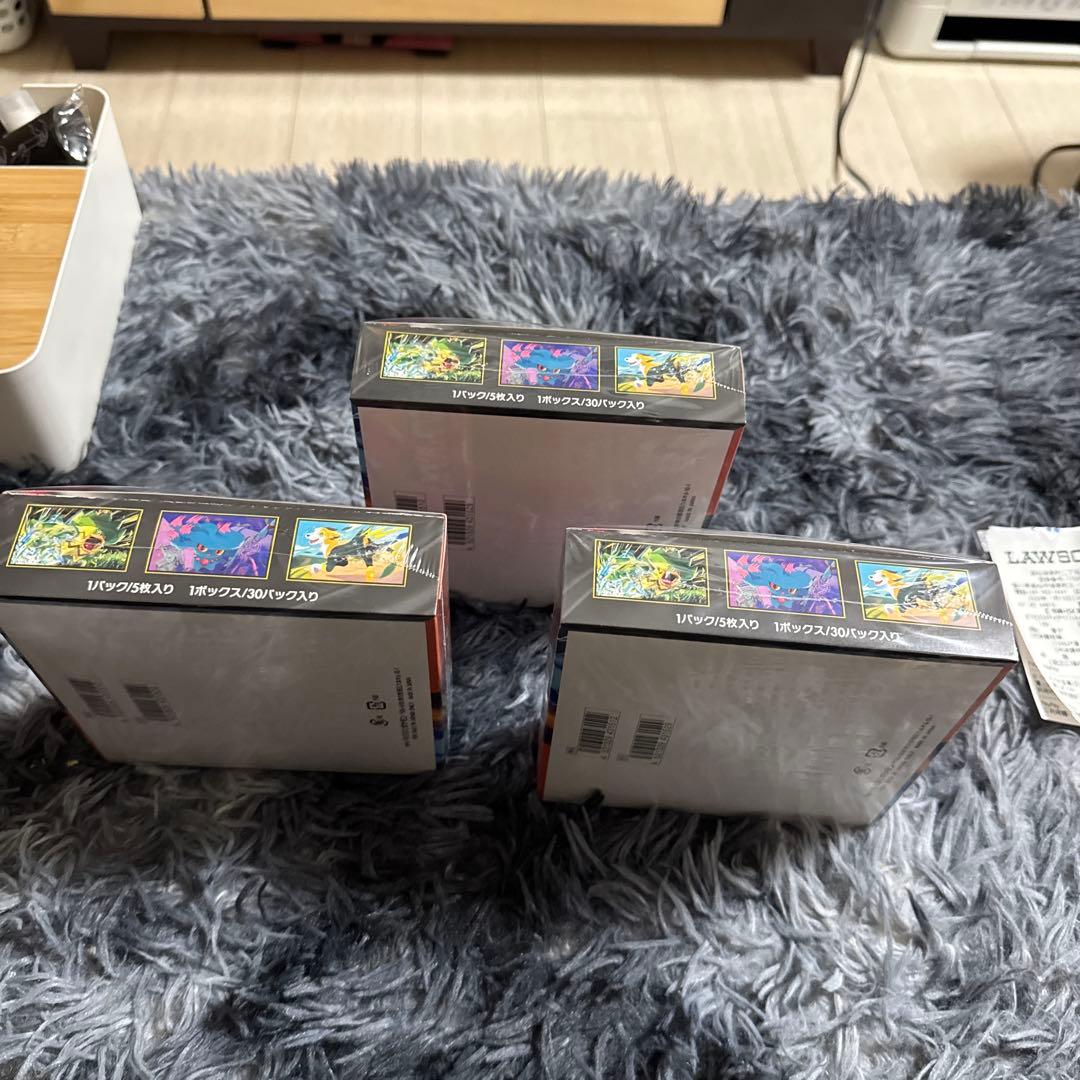 ポケモンカード MEGAインフェルX 未開封3BOX シュリンク付