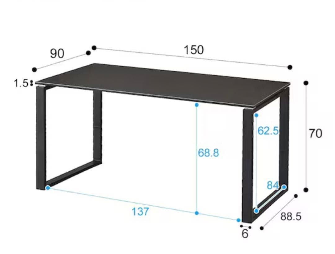【直接お渡し限定】 ニトリ ダイニングテーブル チェア4脚 グレー ライトグレー