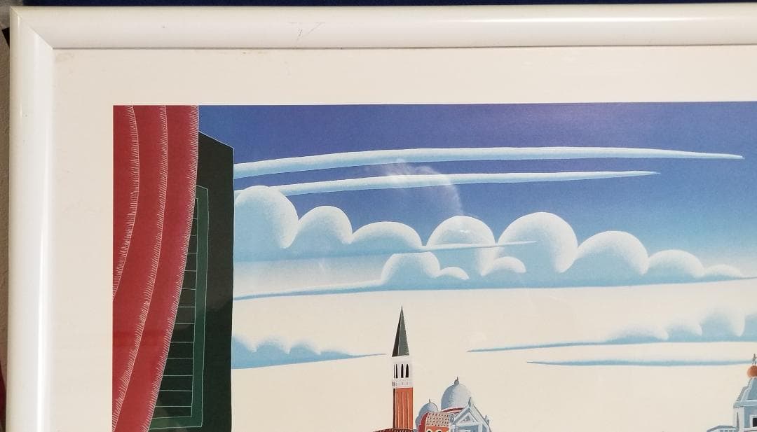 ☆最終販売価格☆トーマスマックナイト☆ヴェネチアンラグーン額寸横約