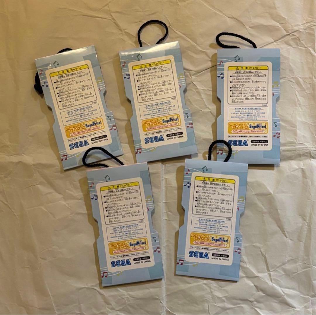 けいおん!! 携帯クリーナーストラップ 全5種セット