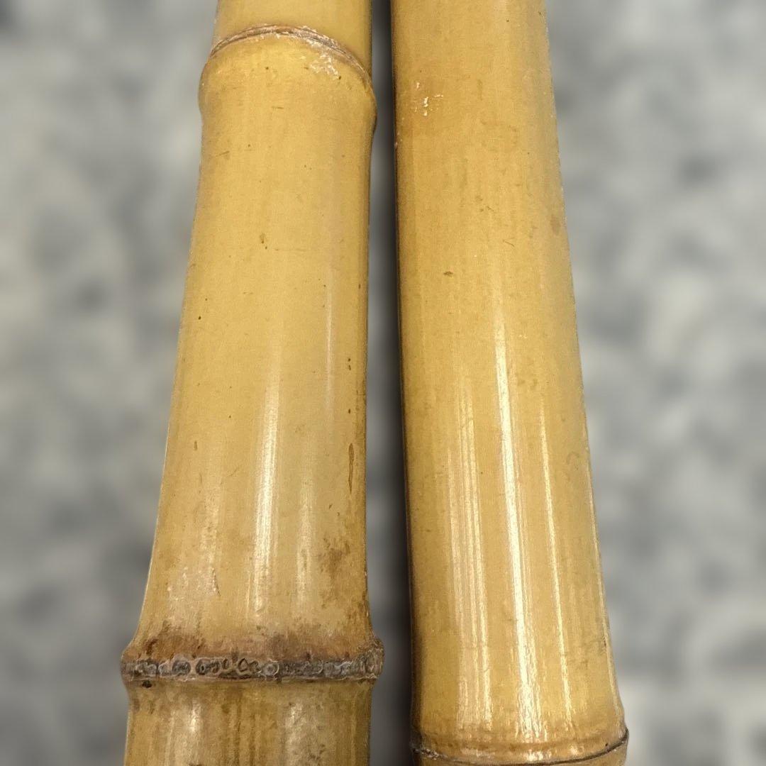 が う様 尺八本体 竹製 革製キャップ付き 和楽器 音楽 管楽器