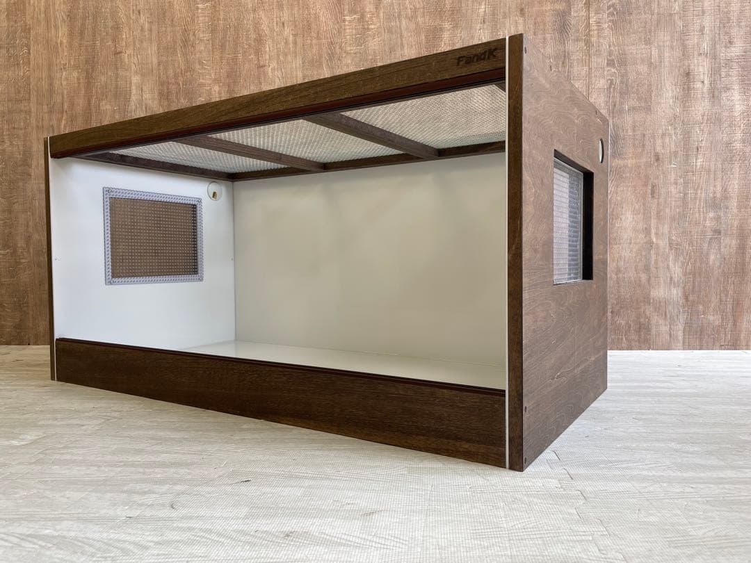 FandK爬虫類木製ケージ スタンダード防水仕様 900×450×450