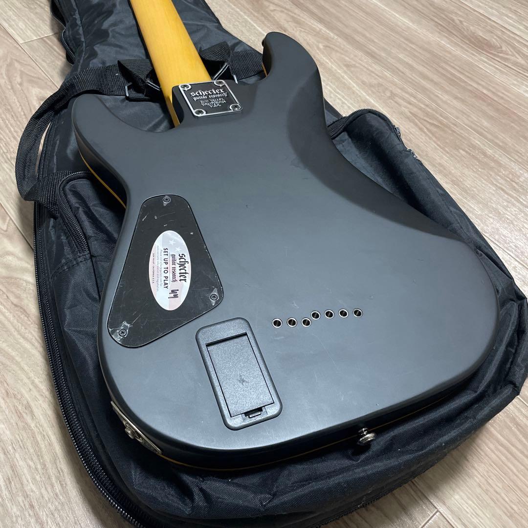 SCHECTER DEMON-7 SBK シェクター 7弦 ギター ジャンク - メルカリ
