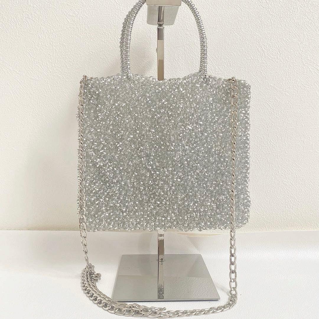 未使用級 アンテプリマ スタンダード スクエア ミディアム シルバー