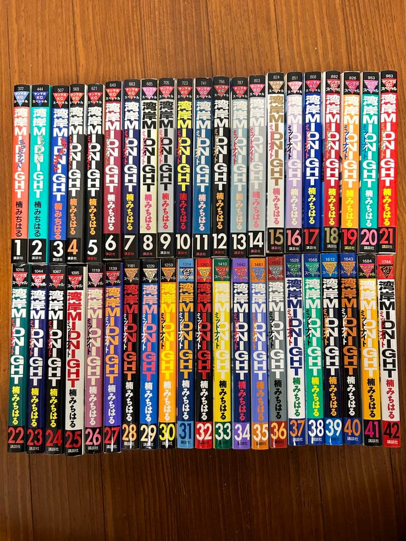 湾岸ミッドナイト 湾岸MIDNIGHT 1~42巻 全巻セット 楠みちはる