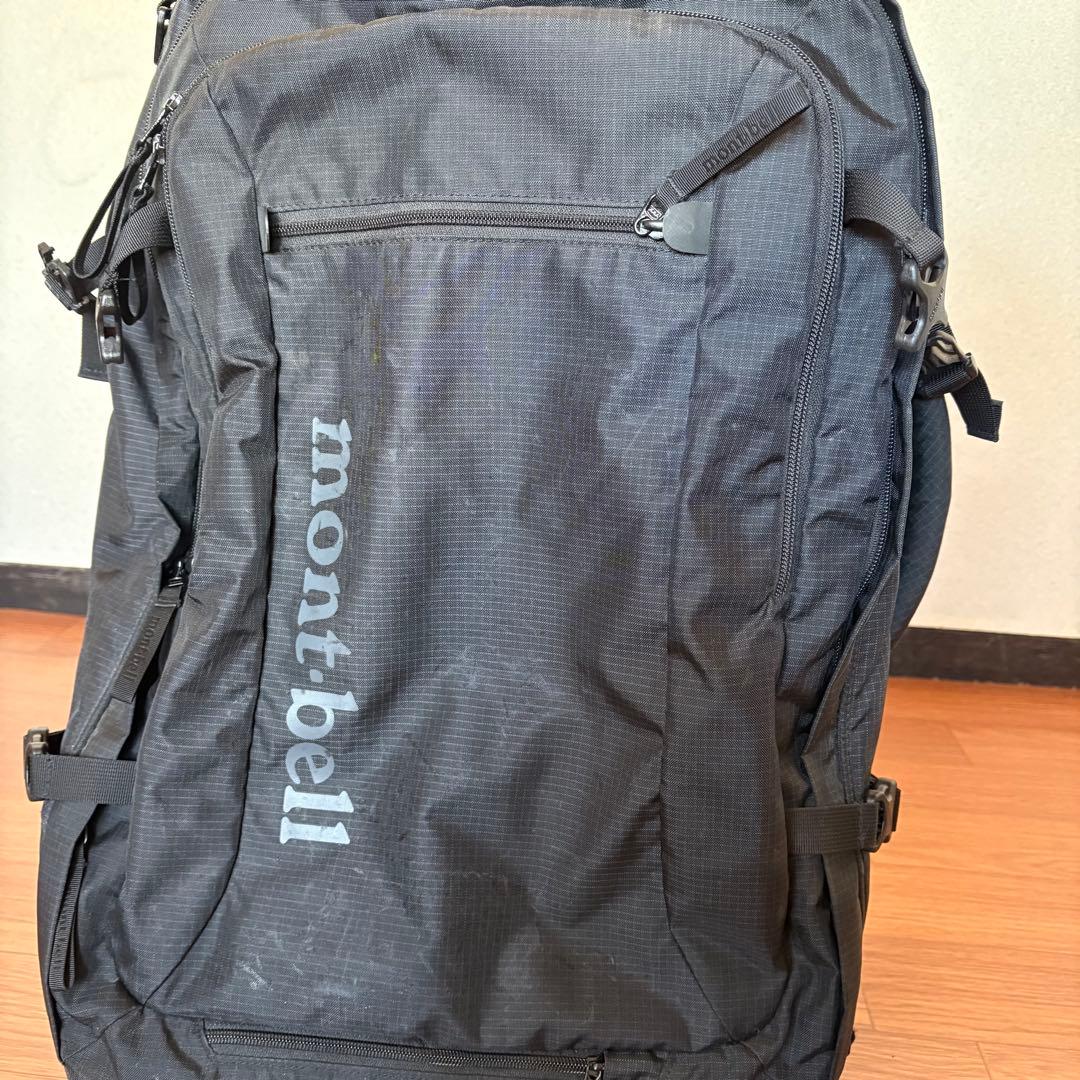 mont-bell キャリー付きバックパック 廃盤 レア