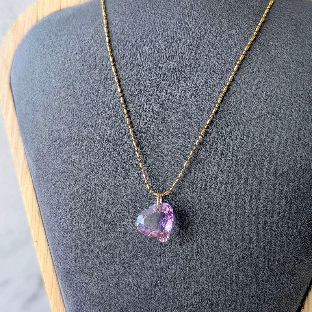 ♢N♢K18 アメトリン5.8ct ネックレスチャーム ペンダントトップ