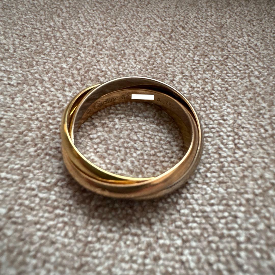 カルティエ　トリニティリング　62