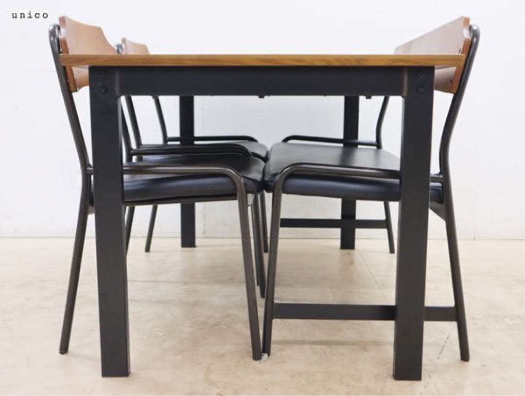 unico ウニコ HOXTON ホクストン ダイニング4点セット
