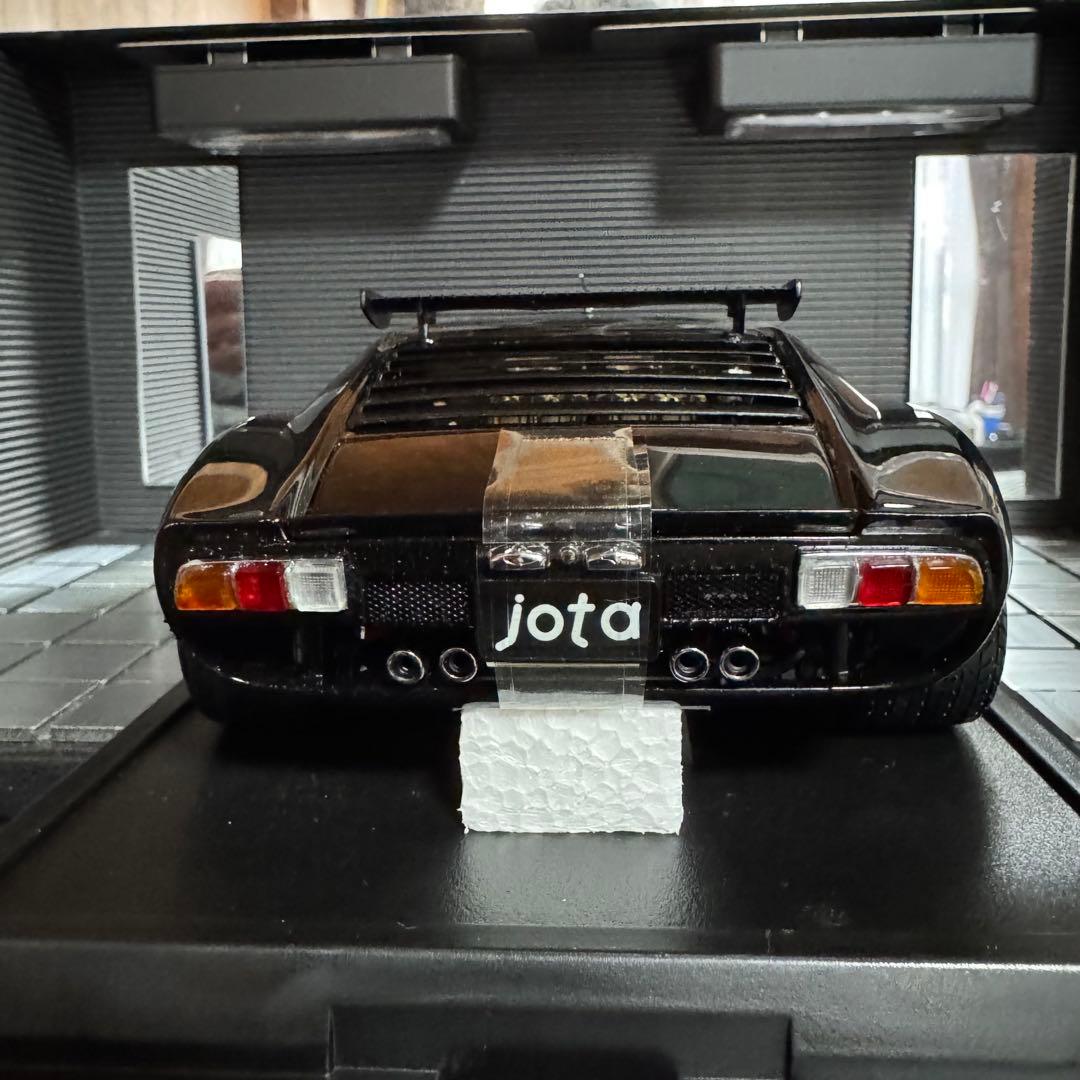 絶版未展示品 京商 1/18 ランボルギーニ イオタ SVR ブラック