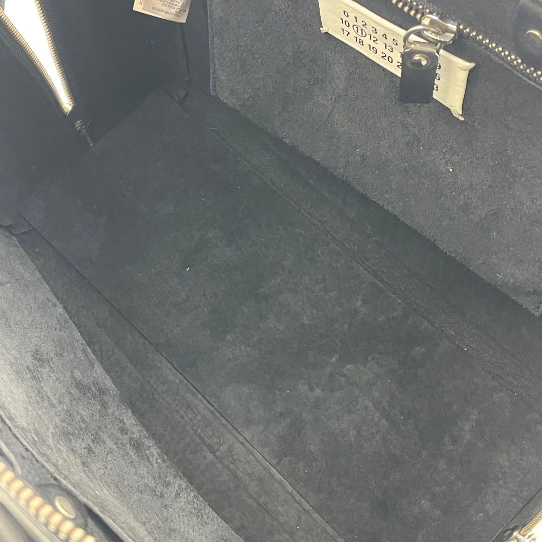 【入手困難】メゾンマルジェラ ブリーフケース 2way メタルハンドル 大容量