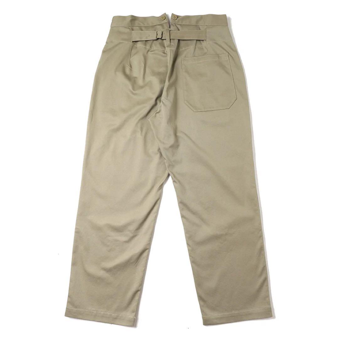 美品】comoli／コットンチノ オーバーパンツ／サイズ3