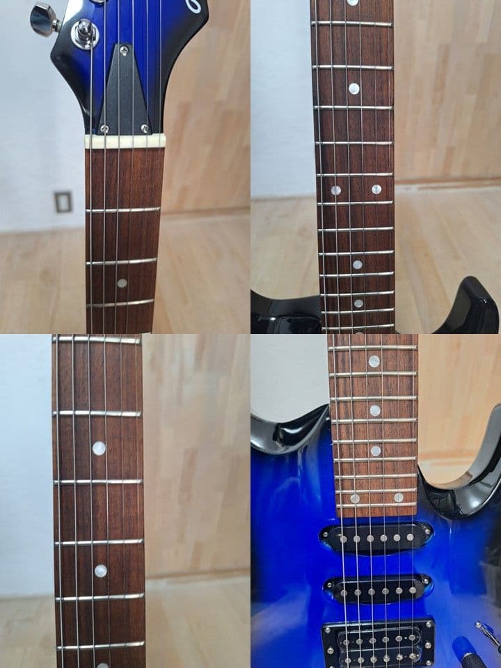 ほぼ美品】エレキギター （調整済）自分が欲しいと思う内容で構成した