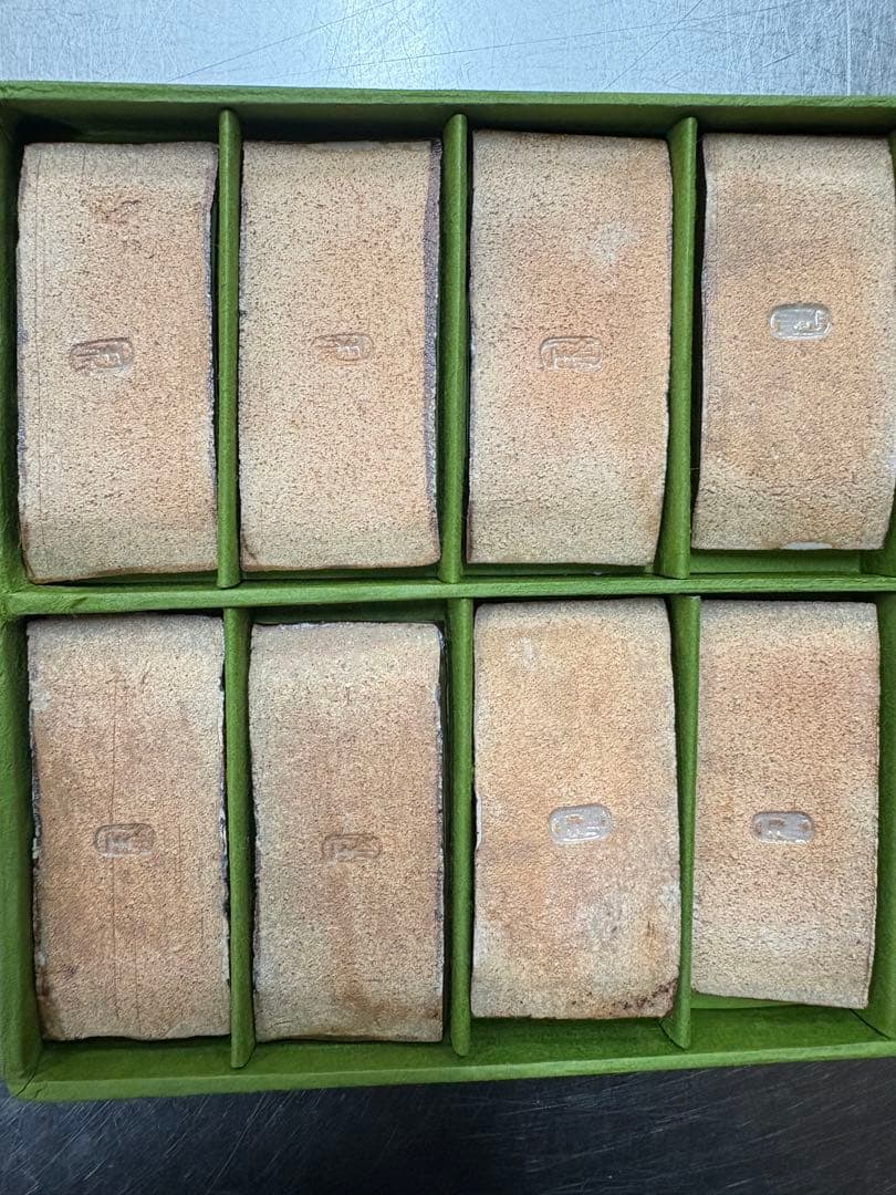 8/10までの出品　京焼　箸置揃　花鳥乾山十二月　晴山　江田晴山