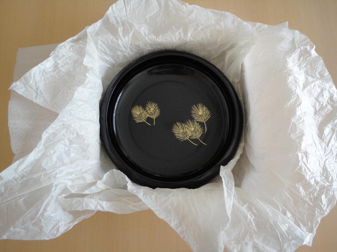 越前漆器　菓子器（新品）