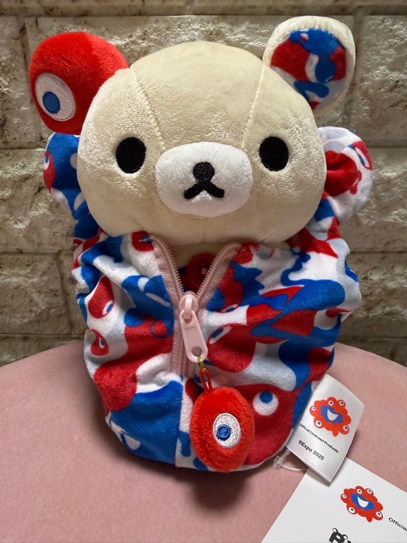 コリラックマ 万博　EXPO 2025 大阪・関西 ぬいぐるみ　ミャクミャク