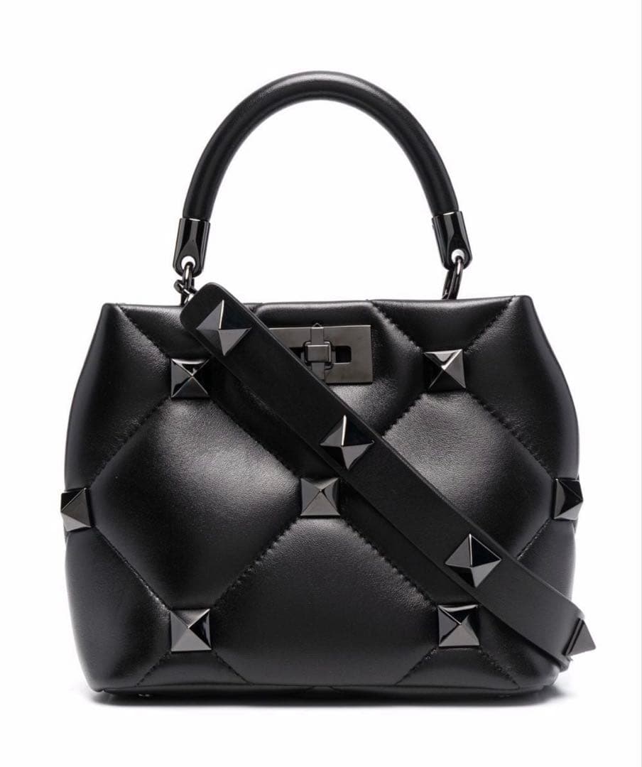 出品1/23まで・値下げ不可・VALENTINO ローマンスタッズ ハンドバッグ