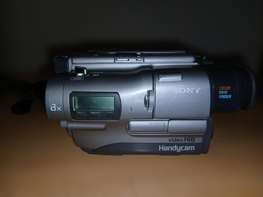 動作良好 VideoHi8 ソニーCCD-TR1　8ミリビデオ　PCデータ化最適
