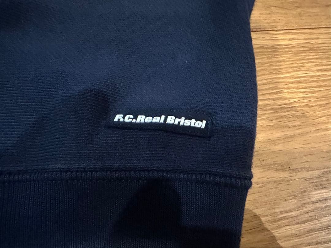 トップス FCRB HOOD LOGO ZIP UP TEAM SWEAT HOODIE