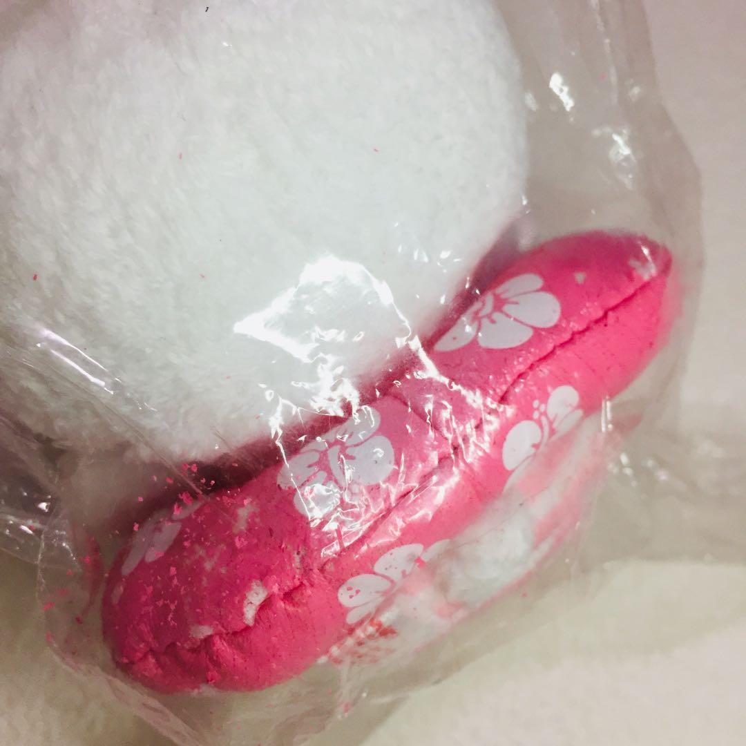 未開封品(ハガレあり)■浮き輪ハイビスカスキティ/ぬいぐるみストラップ/2005