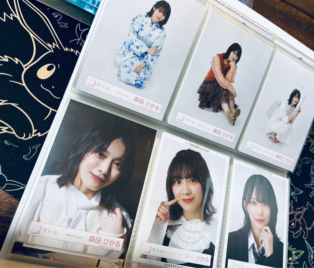 【櫻坂46】森田ひかる 生写真 126コンプ ケース付き