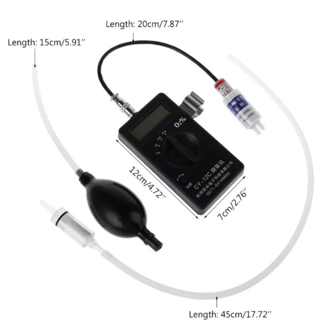 高濃度 酸素濃度計 ※ペット用酸素室に最適 ox-plus より低