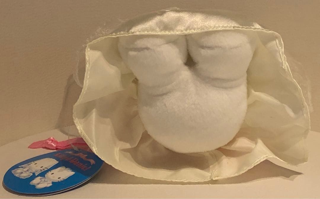 ハローキティ ぬいぐるみ ウエディング ドール 1999年　新品タグ付き