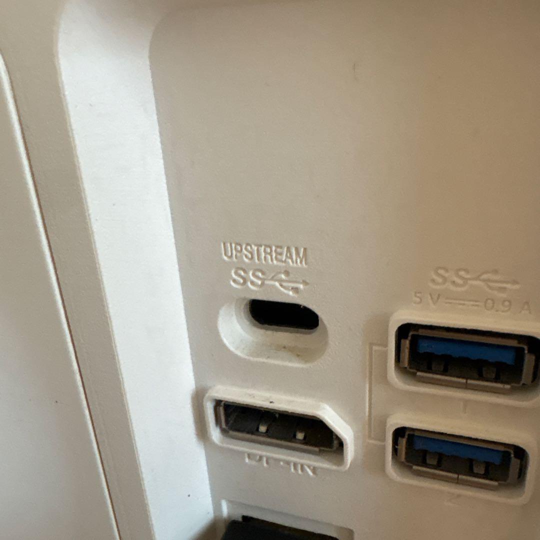 LG 4Kモニター 32UL750 -W Type-C HDMI 破損有り