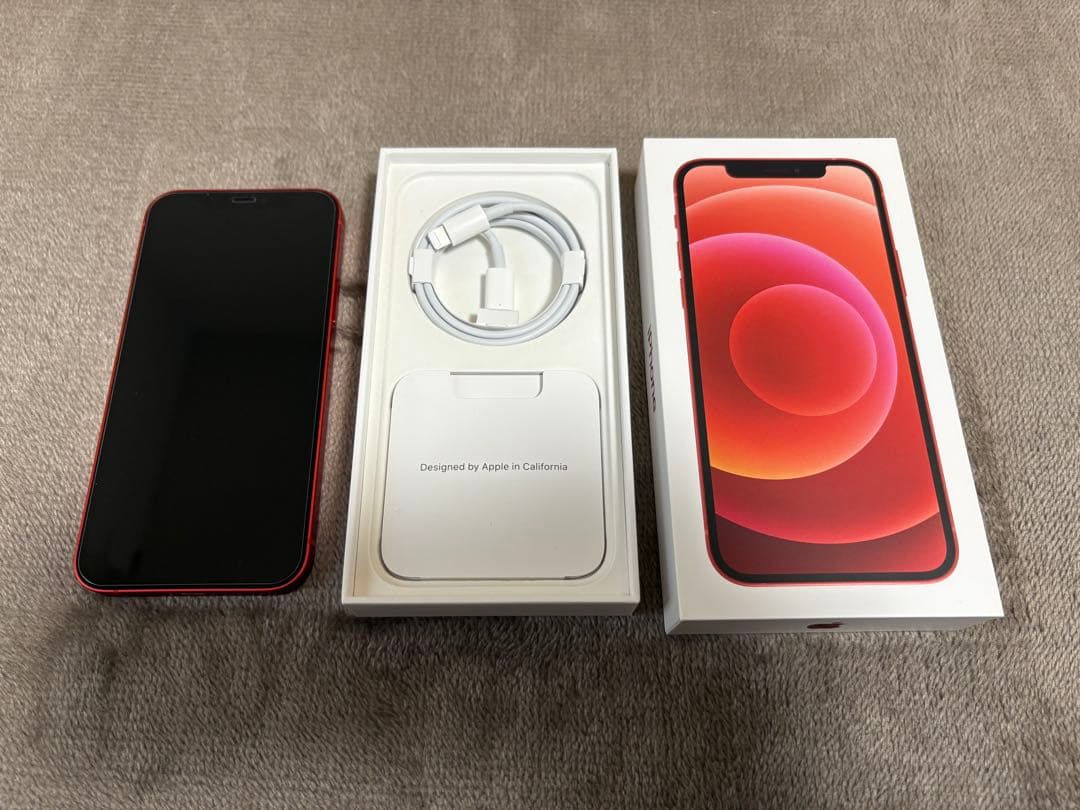 Apple iPhone12 RED 128GB SIMロック解除済