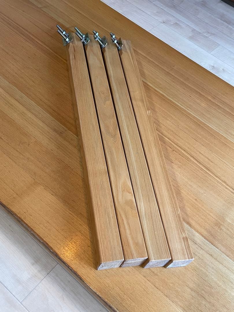 チャメゴン‼️無印良品 木製ダイニングテーブル（幅165cm）※テーブルのみ