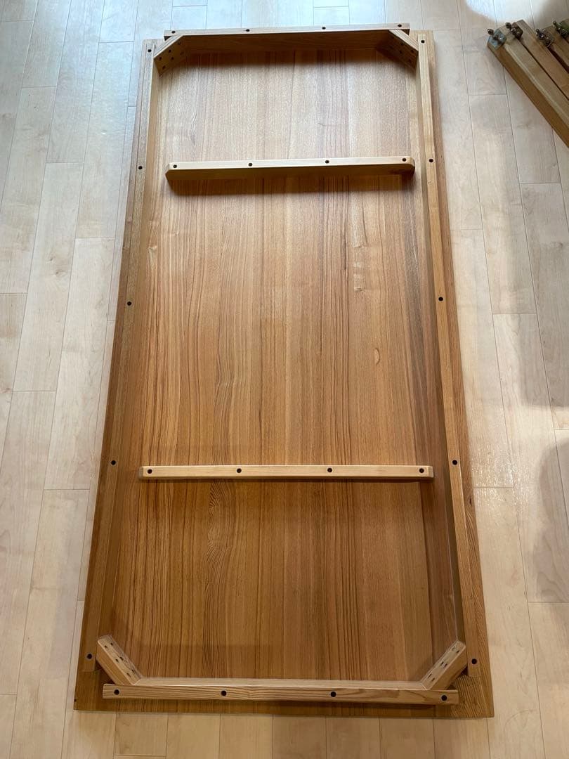 チャメゴン‼️無印良品 木製ダイニングテーブル（幅165cm）※テーブルのみ