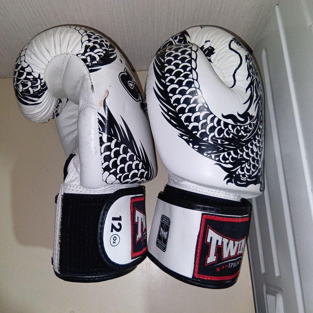 TWINS SPECIAL ボクシンググローブ 12oz ま*ん様 TWINS Crazy Wolf