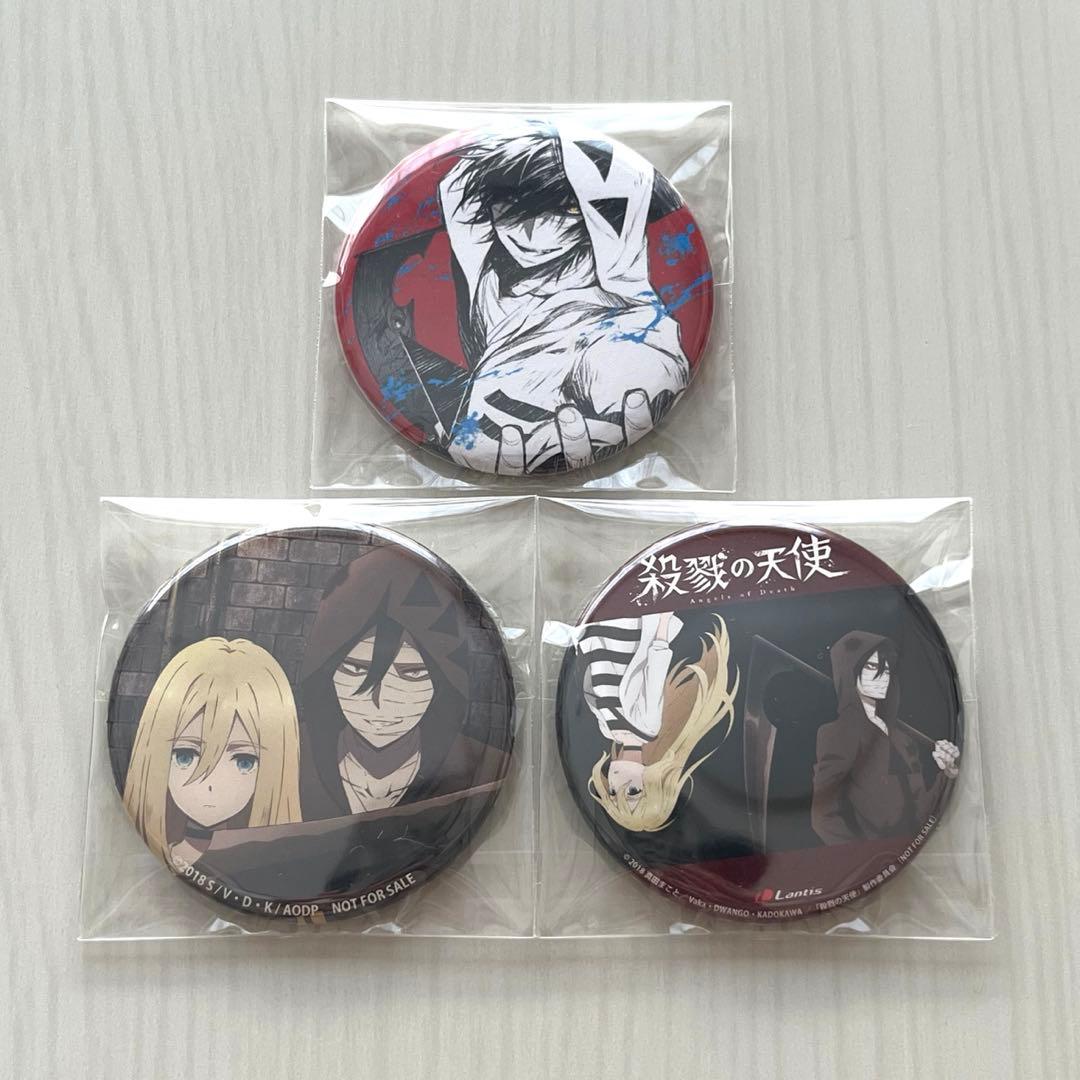 殺戮の天使 ザック レイチェル バッジ 殺戮の天使 キャラバッジ