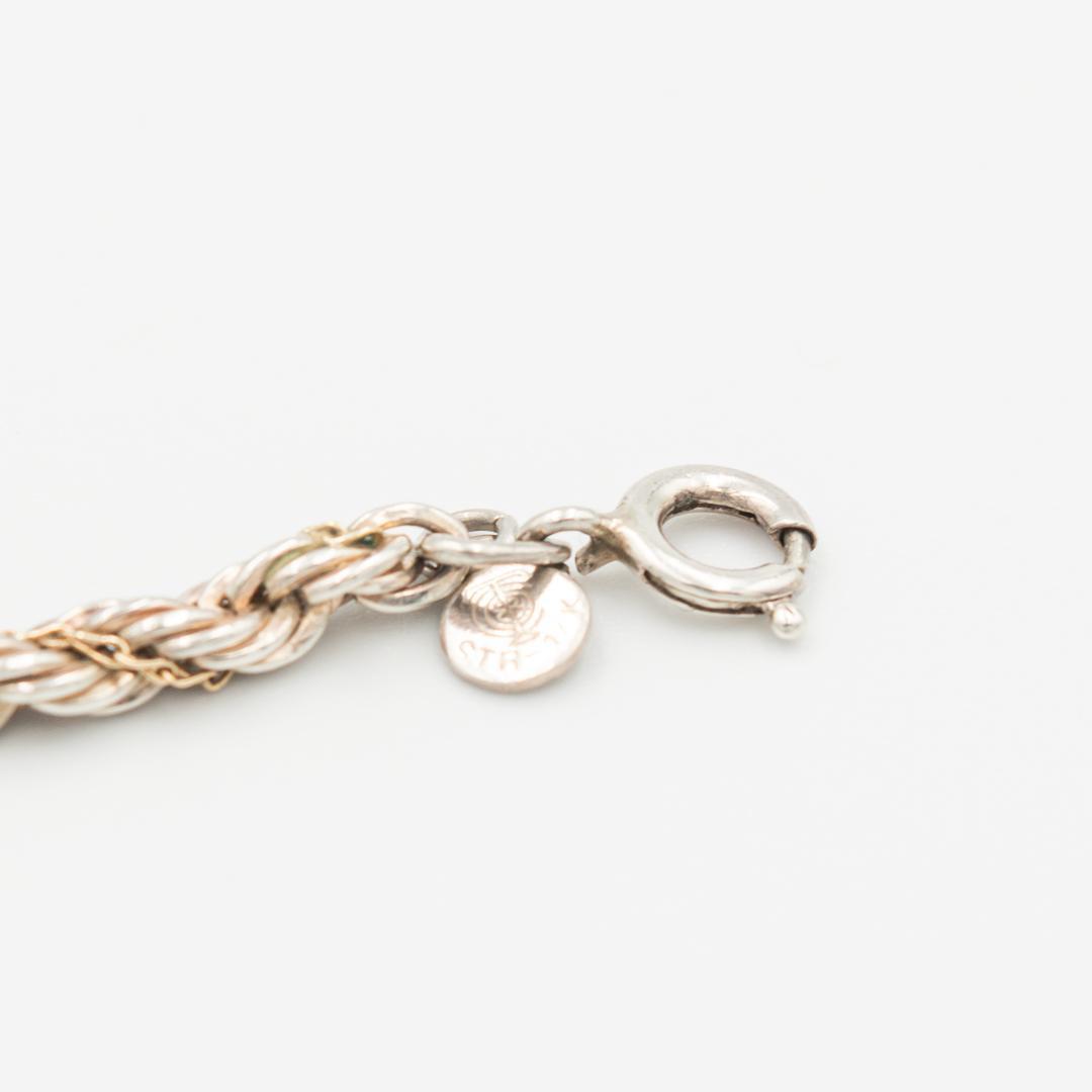 ヴィンテージ ティファニー ツイストロープ ブレスレット 18.5cm 80年代