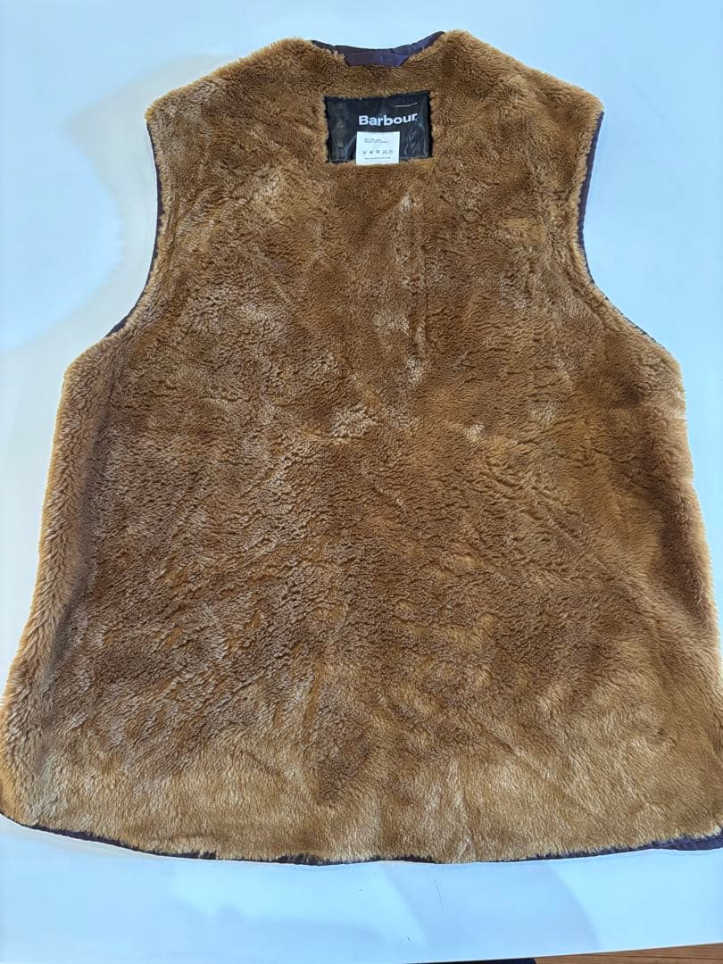 Barbour バブアー ファーライナー ベスト ジップイン