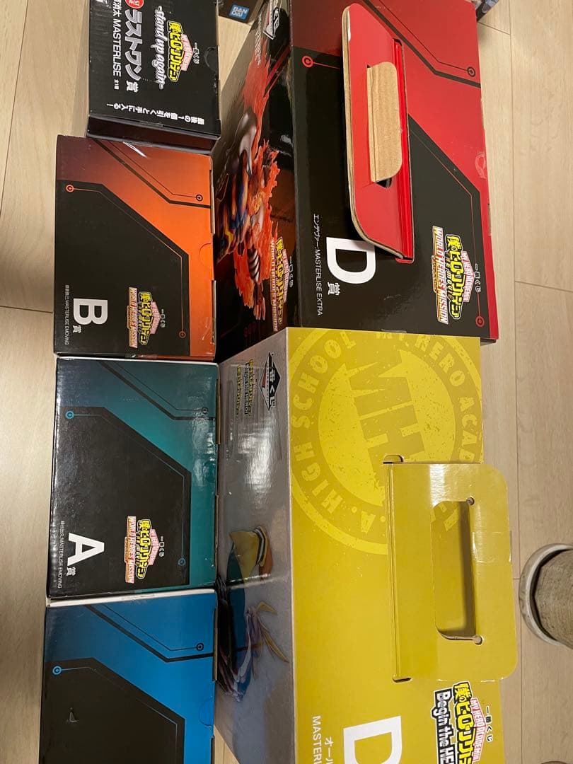 【箱あり】一番くじ　僕のヒーローアカデミア フィギュアセット　まとめ売り