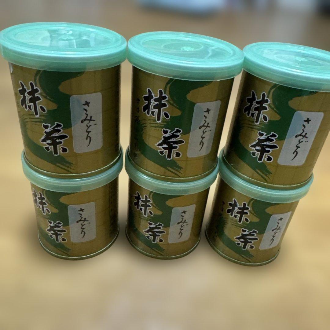 山政小山園 さみどり30g缶入 6缶セット 山政小山園