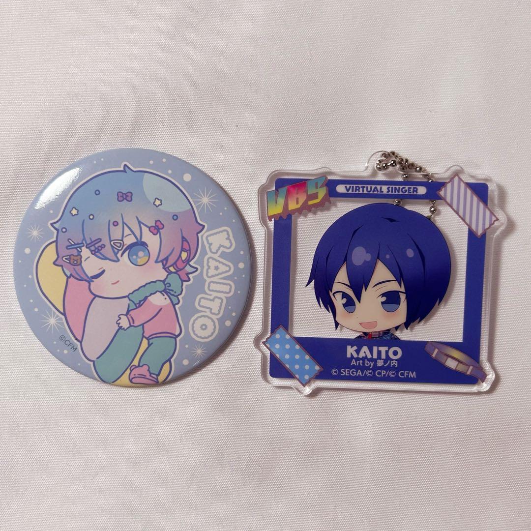 KAITO 100均缶バッジ アクリルキーホルダー まとめ売り - メルカリ