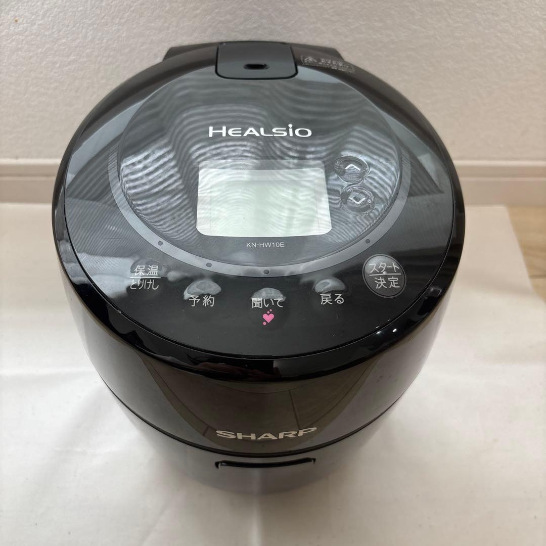 SHARP ヘルシオホットクック KN-HW10E-W 1.0L 電気圧力鍋 SHARP