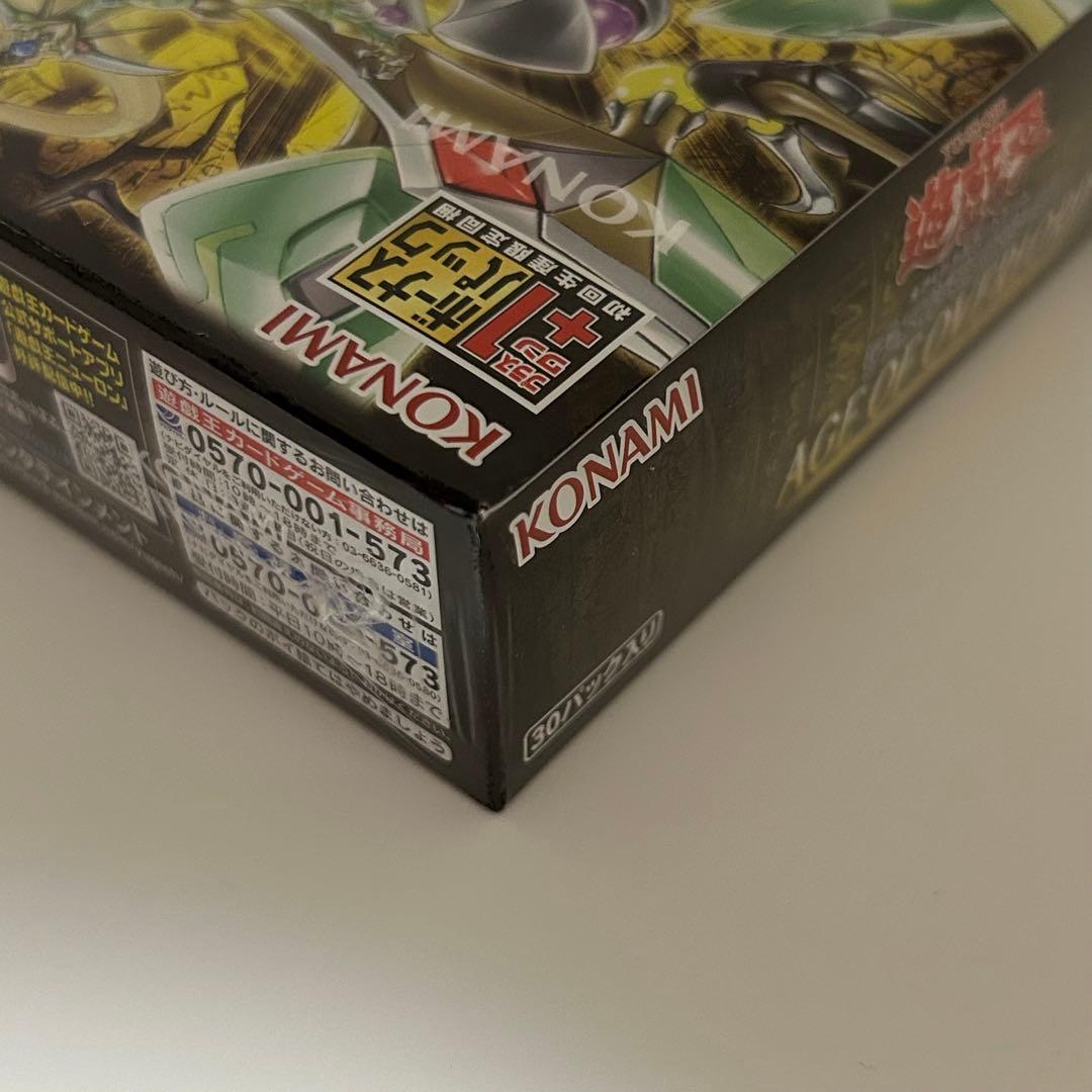 【未開封】遊戯王 AGE OF OVERLORD BOX シュリンク付き