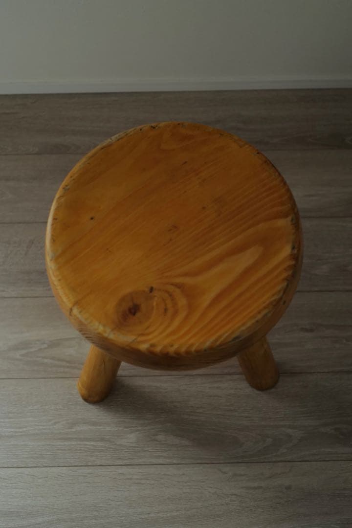 シャルロットペリアン　レザルクスツール　1960s