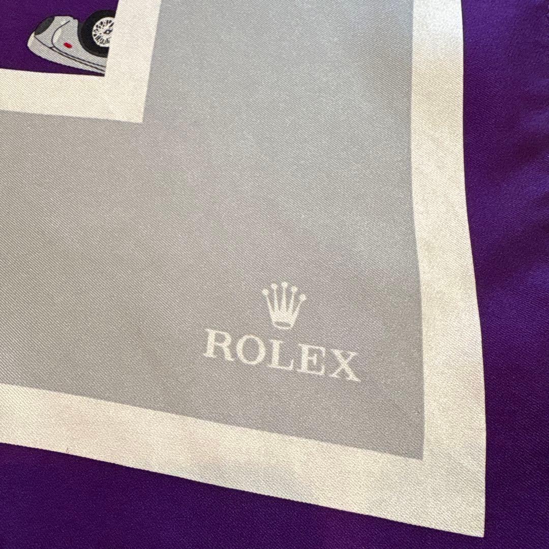 ROLEX×PEBBLE BEACH シルクスカーフ