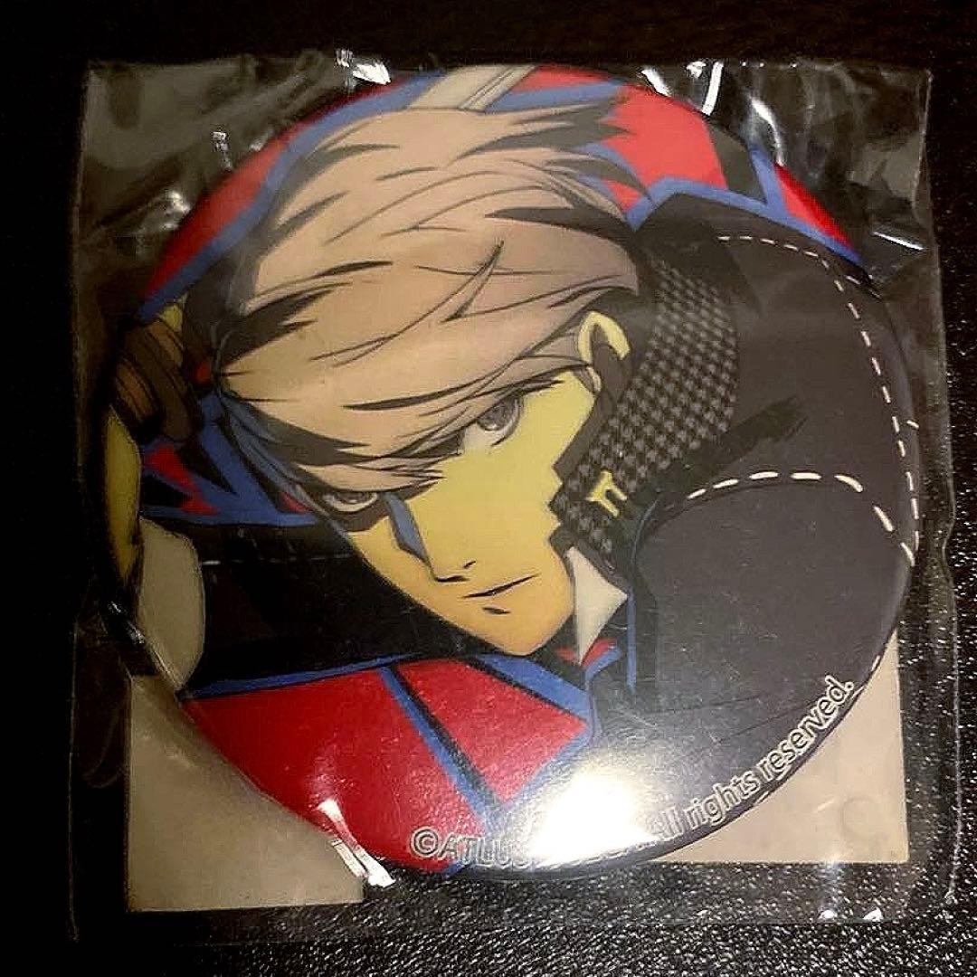 ペルソナ P4U2 LHPコラボ缶バッジ p4 鳴上悠 主人公