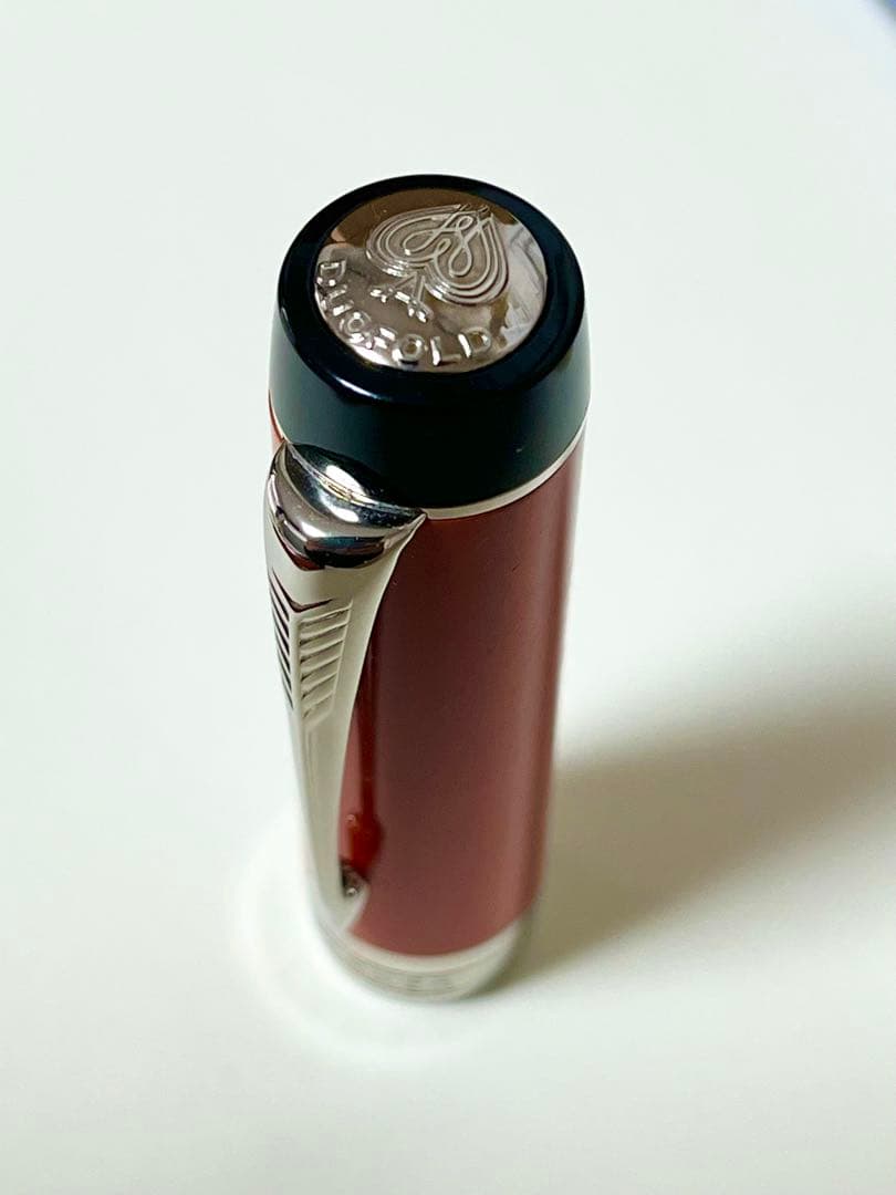 Parker デュオフォールドビッグレッドセンテニアルFニブ